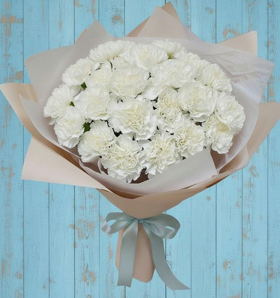 Букет цветов из: Гвоздики в Новинки Нижний Новгород