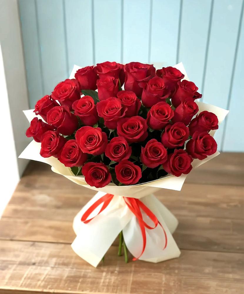 Букет 29 Красных роз в Новинки Нижний Новгород