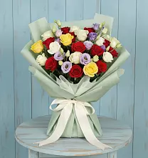 Букет цветов из:  Розы в Новинки Нижний Новгород