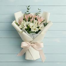 Букет цветов из:  Альстромерии в Новинки Нижний Новгород