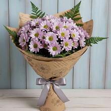 Букет цветов из:  Хризантемы в Новинки Нижний Новгород