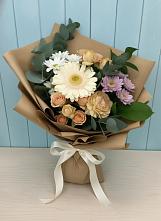 Букет цветов из:  Герберы и Хризантемы #REPLACE_PRED# Новинки Нижний Новгород
