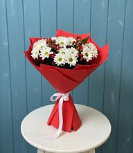 Букет цветов из:  Хризантемы в Новинки Нижний Новгород