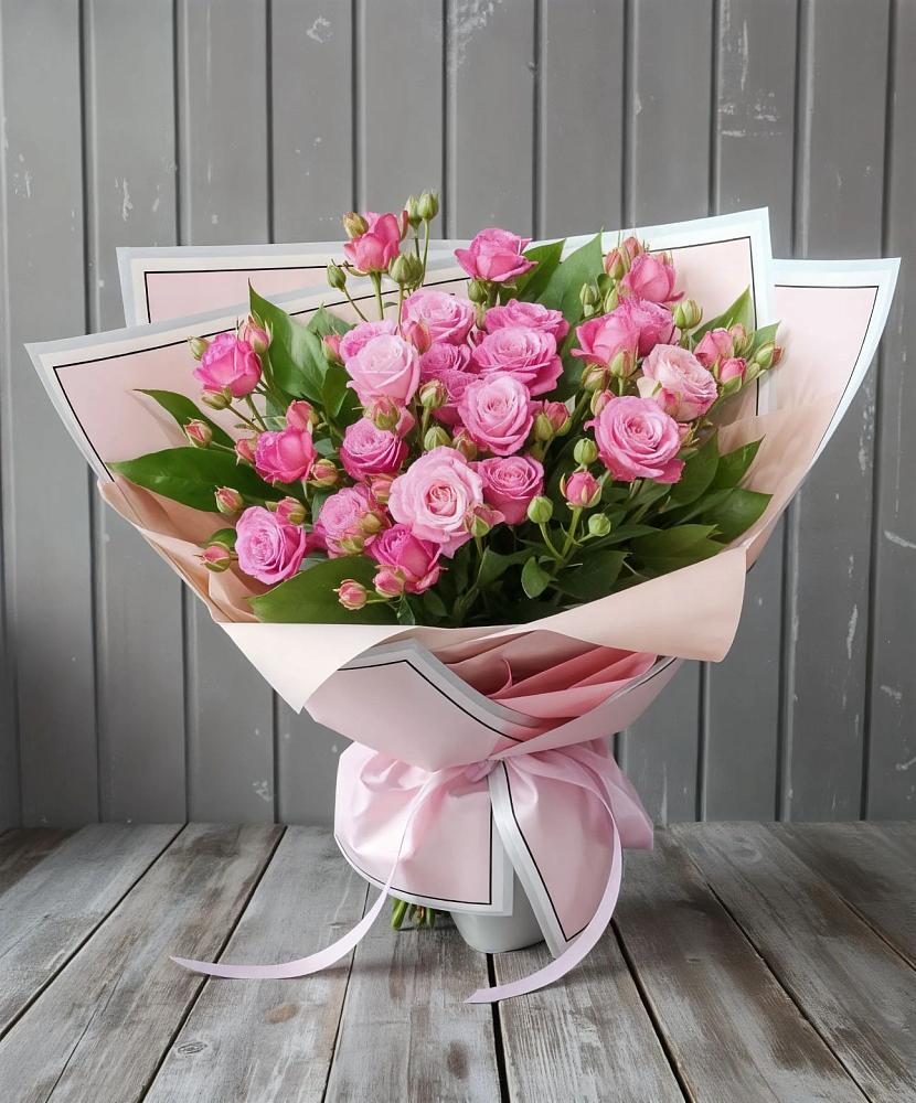 Букет Розовый кустик в Новинки Нижний Новгород