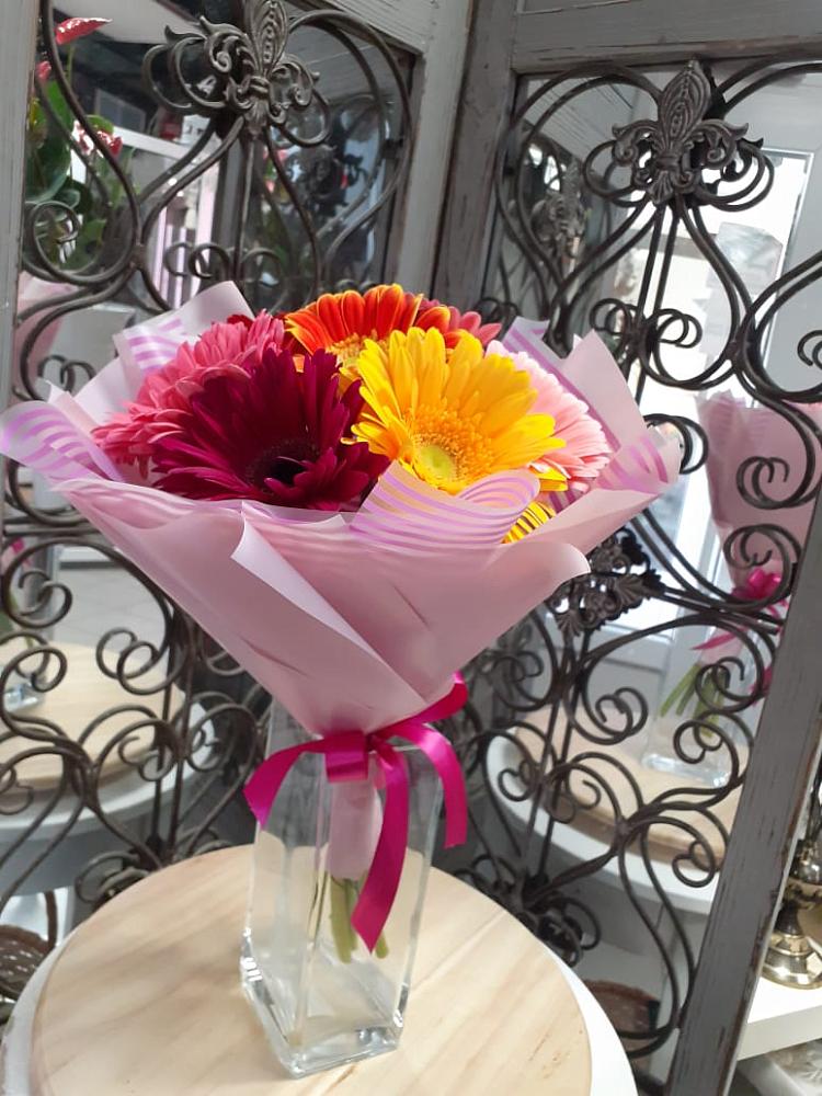 Букет цветов из: Герберы в Новинки Нижний Новгород