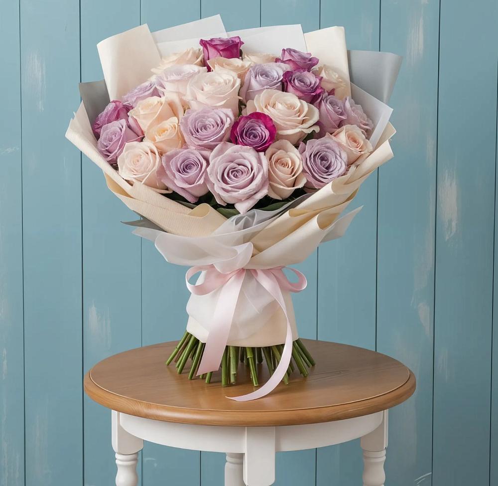 Букет цветов из: Розы в Новинки Нижний Новгород