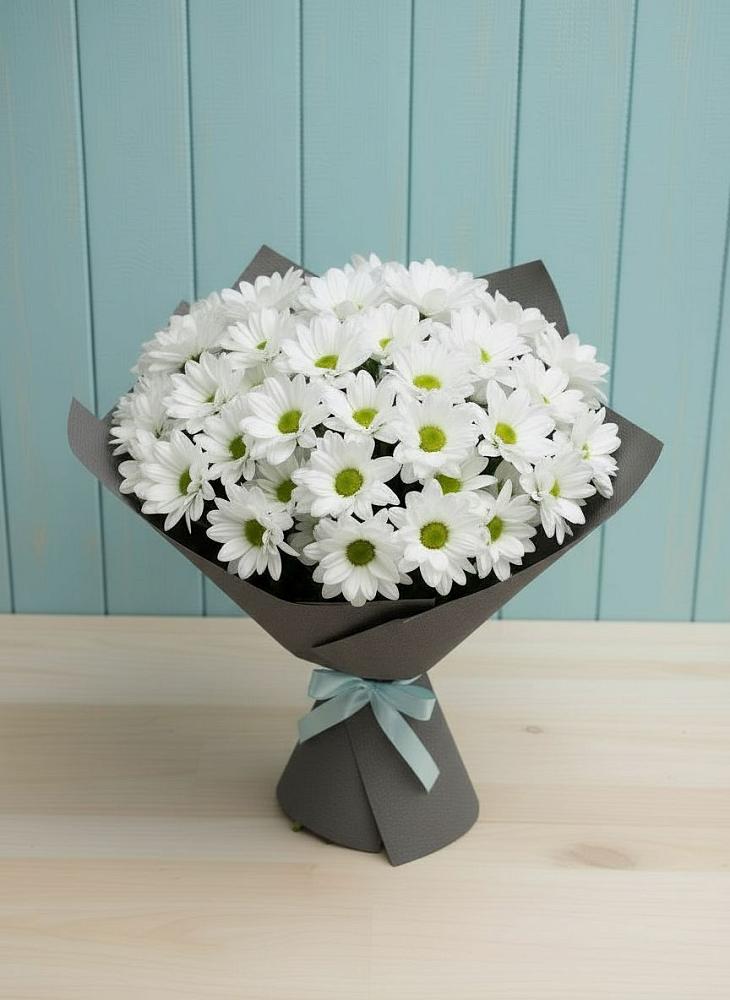 Букет цветов из: Хризантемы в Новинки Нижний Новгород