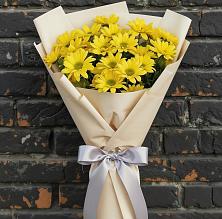 Букет цветов из:  Хризантемы в Новинки Нижний Новгород
