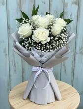 Букет цветов из:  Розы в Новинки Нижний Новгород