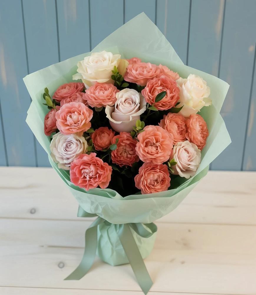 Букет цветов из: Розы в Новинки Нижний Новгород