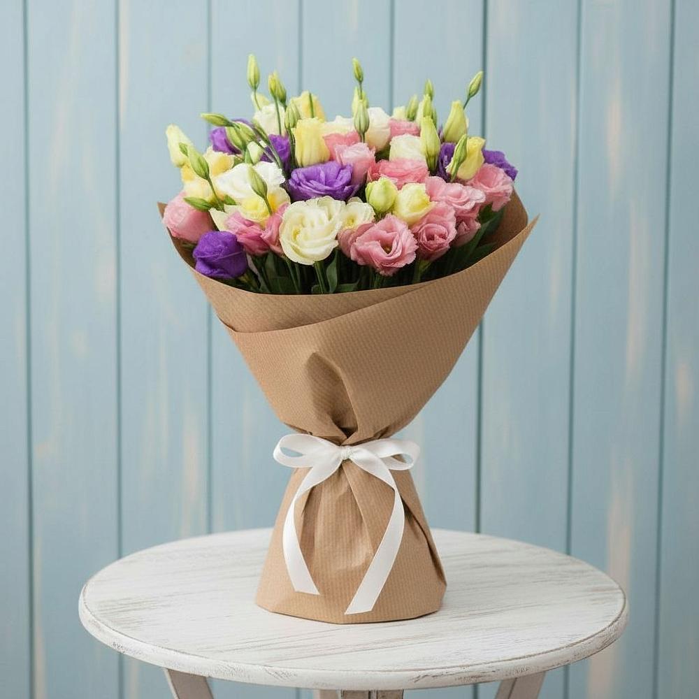 Букет цветов из: Лизиантусы в Новинки Нижний Новгород