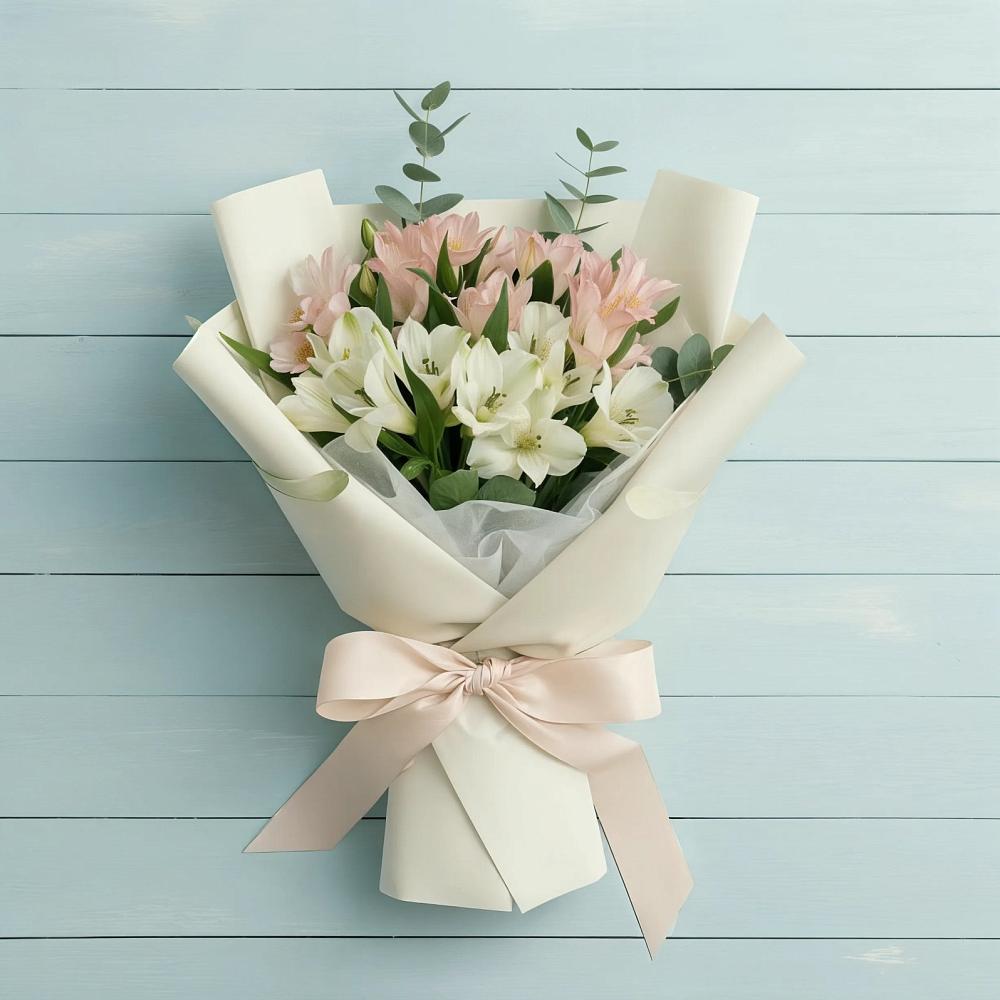 Букет цветов из: Альстромерии в Новинки Нижний Новгород