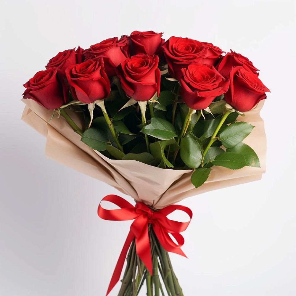 Букет 11 Красных роз Эдлесс Лав в Новинки Нижний Новгород