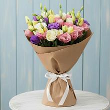 Букет цветов из:  Лизиантусы в Новинки Нижний Новгород