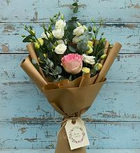 Букет цветов из:  Розы и Лизиантусы #REPLACE_PRED# Новинки Нижний Новгород
