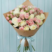 Букет цветов из:  Розы в Новинки Нижний Новгород